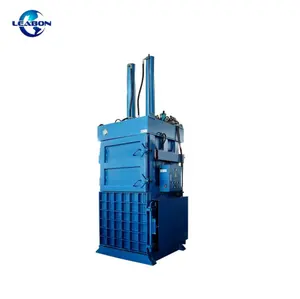 Semi-Automatic Hydraulic Wool Baling Machine Used Rags Waste Cardboard Vertical Baler