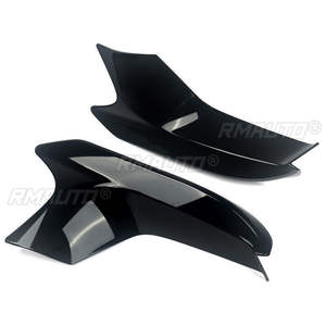 Pour BMW F90 M5 Competition 2018-2020, une paire (gauche et droite) de séparateurs latéraux de pare-chocs avant, aileron de ventilation pour feux antibrouillard M Performance - Product Image 2