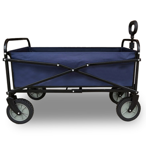 Carrello Pieghevole a Quattro Ruote Regolabile e Resistente, per Attività all'Aperto, Giardino, Picnic e Trasporto Utensili - Product Image 3