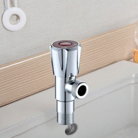 Robinet d'angle en acier inoxydable de conception moderne LELUN, haute qualité, résistance à la compression, anti-explosion, salle de bain, 1 an