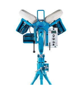 TOP NOW! Three-<b>Wheel</b> BP3 Aluminum Steel Baseball Pitching Training Machine-Power Supply Lithium Battery Blue Color-MULTINATIONAL - Product Image 3