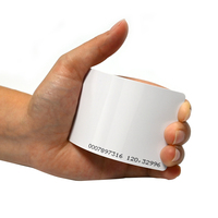 Carte NFC RFID PVC blanche 13,56 MHz OEM ODM, étanche et durable, pour contrôle d'accès, cartes de membre d'hôtel, cartes cadeaux, vente en gros en usine, approvisionnement en vrac