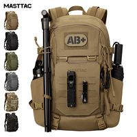 Sac à dos tactique personnalisé MS7502 pour équipement extérieur, unisexe, léger, en nylon, sac d'assaut sportif, survie, MOLLE, camouflage, 25 litres