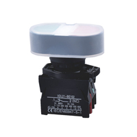 Interrupteur à bouton-poussoir momentané en plastique de 22 mm, 1NO1NC, 10A, IP65, étanche, pour boîte de démarrage de pompe