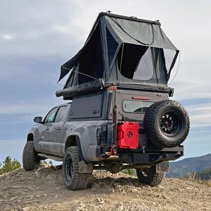 Toldo de Aluminio Personalizado 4x4 para Todoterreno con Techo de Carpa Tipo Concha para Camioneta <span class=keywords><strong>Ford</strong></span> Ranger 2012-2022 - Product Image 2