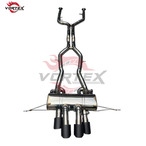 Échappement Catback à Soupapes VORTEX SUS304 pour BMW M2 G87 3.0T 2023-2025 Style MP Sortie Centrale Échappement de Course - Product Image 1