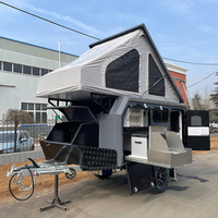 Fotos de Tienda de Campaña Portátil con Techo Desmontable Rojo para una Persona, Remolques Camper, Remolque Opus, Tienda de Campaña Plegable Outback