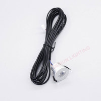 12V Mini LED Downlight Angle Réglable Plafond Spot Cabinet Vitrine Salon Intérieur Lampe