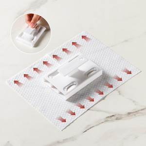 Mini toallero rectangular con clip, de tela no tejida de PP, ecológico, tipo gancho, para limpieza de fregaderos. - Product Image 3