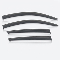 Accessoires automobiles, déflecteur de vitre de voiture, pare-soleil et pare-pluie, ensemble de six pièces pour Baojun 360