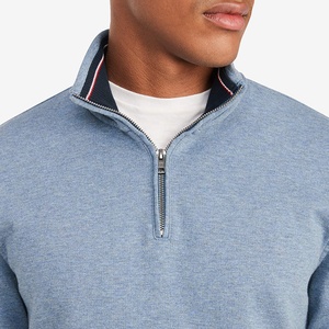 Felpa da Golf con Zip a Collo Alto, Asciugatura Rapida, Maniche Regolari, per <span class=keywords><strong>Uomo</strong></span> - Product Image 3