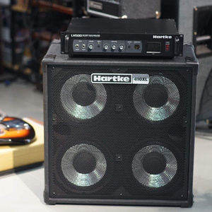 <span class=keywords><strong>Amplificador</strong></span> <span class=keywords><strong>de</strong></span> Bajo Portátil Profesional Hartke LH500+410XL con Control <span class=keywords><strong>de</strong></span> Perillas y Correa (Metal) - Product Image 4