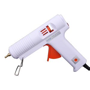 Pistolet à colle électrique 80W 150W à double température, avec buse en cuivre et corps en plastique, pour bricolage et applications à haute température - Product Image 3