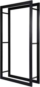 Support et étagère modernes en acier de bois de chauffage enduit de poudre pour l'emballage de vente par correspondance d'utilisation d'intérieur de cheminée - Product Image 3