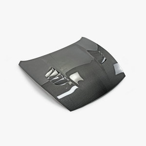 Cubierta de Motor Negra con Ventilación Estilo VRS de Fibra de Carbono EPR Honey Comb, Nueva, para NISSAN 370Z Z34 2009-2019 - Product Image 2