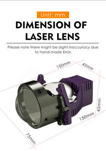 <span class=keywords><strong>2023</strong></span> KUS Ni Huo Bi LED 3 pulgadas faro láser proyector potente 80W proyector lente láser faro automático - Product Image 6