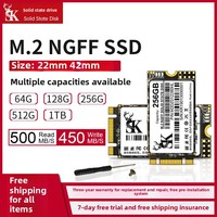 Penjualan Langsung Pabrik NGFF M.2 Solid State Drive 80GB-160GB SATA 3.0 Ukuran 2242 Internal Laptop Kecepatan Baca/Tulis 501-600MB/s Baru