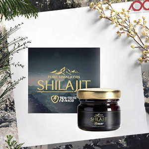 Extracto de Resina de Shilajit Premium, Extracción Líquido-Sólido, Suministro a Granel, 100% Puro y Natural, Grado Alimenticio, Uso Botánico, Frasco de Vidrio - Product Image 3
