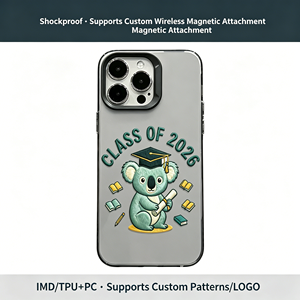 <span class=keywords><strong>Coque</strong></span> transparente en TPU style broderie Koala mignon pour la remise des diplômes, protection antichoc pour <span class=keywords><strong>iPhone</strong></span> 17 16 15 14 13 Pro Max, promotion 2026 - Product Image 4