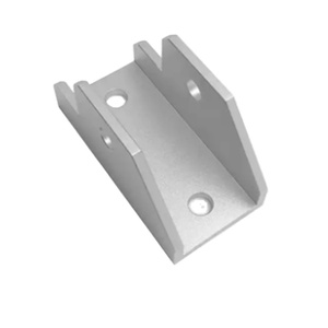 Customize ODM OEM High Quality Metal Aluminium U Type <strong>Corner</strong> <strong>Holder</strong> Bracket with Powder Coating - Product Image 2