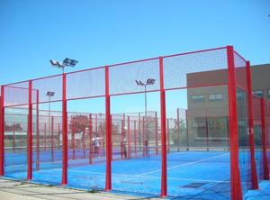 CHINA fábrica directamente Nueva llegada más caliente Diseño Panorámico Padel Cancha de tenis - Product Image 5