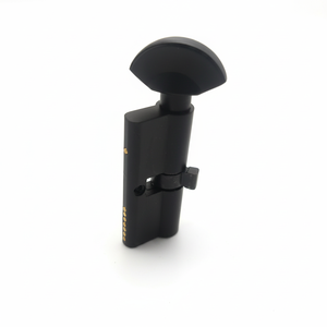 Cylindre <span class=keywords><strong>de</strong></span> serrure <span class=keywords><strong>de</strong></span> <span class=keywords><strong>porte</strong></span> noir anti-effraction 70 mm à coque en zinc et noyau en laiton, à <span class=keywords><strong>bouton</strong></span> rotatif romain simple, pour <span class=keywords><strong>porte</strong></span> intérieure en bois, directement <span class=keywords><strong>de</strong></span> l'usine - Product Image 4