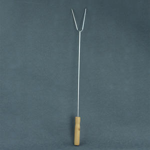 Yolegen ไม้เสียบบาร์บีคิวกลางแจ้งขนาดใหญ่ทำจากสเตนเลสสตีลด้ามเป็นรูปตัวยูไม้เสียบไม้ปีกไก่ Zibo - Product Image 4