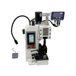 Machine à bornes servo avec moniteur de force de sertissage CFM, équipement de traitement automatique de fil de haute précision - Product Image 4