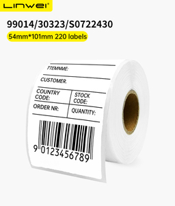 <span class=keywords><strong>Etichette</strong></span> Compatibili <span class=keywords><strong>Dymo</strong></span> 99014, <span class=keywords><strong>Etichette</strong></span> per Indirizzi 101 X 54mm, 220 <span class=keywords><strong>Etichette</strong></span> per Rotolo - Product Image 2
