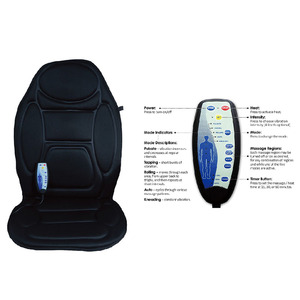 Cojín VIBRADOR ELÉCTRICO para trasero, masaje para asiento de coche, precio barato - Product Image 5