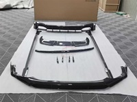 Kit carrosserie style ALN en fibre de carbone sèche : Lame avant, jupes latérales, diffuseur, spoiler de coffre, spoiler de toit pour Audi RS6 RS7 2019-2023