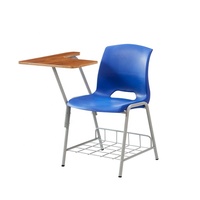 Mobilier de bureau réglable en plastique métallique pour les écoles et les réunions Table de conférence Chaises applicables pour la salle de réunion de bureau