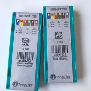 Insertos de Carburo de Tungsteno para Torneado CNC Taegutecs CNMG 120408 MT CT3000, Forma Rómbica, 16 mm x 1.5 mm - Product Image 5