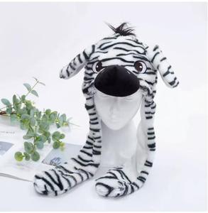 Nouveauté : Chapeaux en peluche doux et adorables personnalisés, chapeau de <span class=keywords><strong>loup</strong></span> en peluche mignon, accessoires de costume pour fête d'Halloween pour adolescents et adultes - Product Image 1