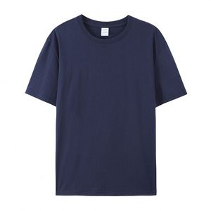 T-shirt col rond grande taille pour adultes, qualité supérieure A+, doux, confortable, respirant, 100% coton, vente en gros - Product Image 2