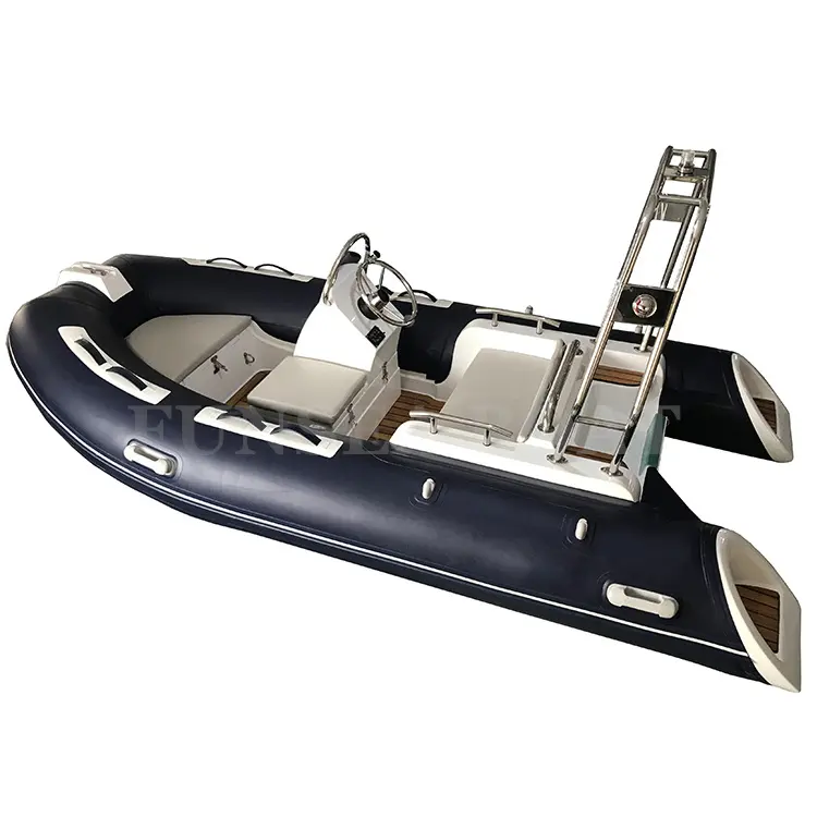 12ft 350 fibra di vetro o alluminio profondo v fondo scafo Jet ski stile PVC o hypalon rib gommone tender boat