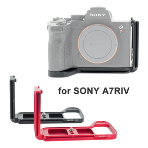 PEIPRO A7RIV holder trípode monopiés de vídeo agarre Lanzamiento Rápido de la placa de L barcket para <span class=keywords><strong>Sony</strong></span> A7RIV Cámara <span class=keywords><strong>A7R4</strong></span> Cámara placa base de placa - Product Image 2