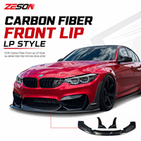ZESON Spoiler avant en fibre de carbone style LP pour BMW M3 F80 M4 F82 F83 2014-2018
