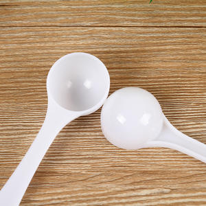 Cuchara transparente de mango corto de plástico PP de grado alimenticio al por mayor, cuchara medidora de capacidad líquida de <span class=keywords><strong>3G</strong></span> en polvo de 6ml - Product Image 3