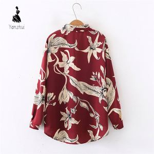 Camisa de Mujer de Manga Larga con Solapa, Versátil y Estilizadora, Nueva Colección Otoño 2026 al por Mayor - Blusa de Moda para Mujer - Product Image 3