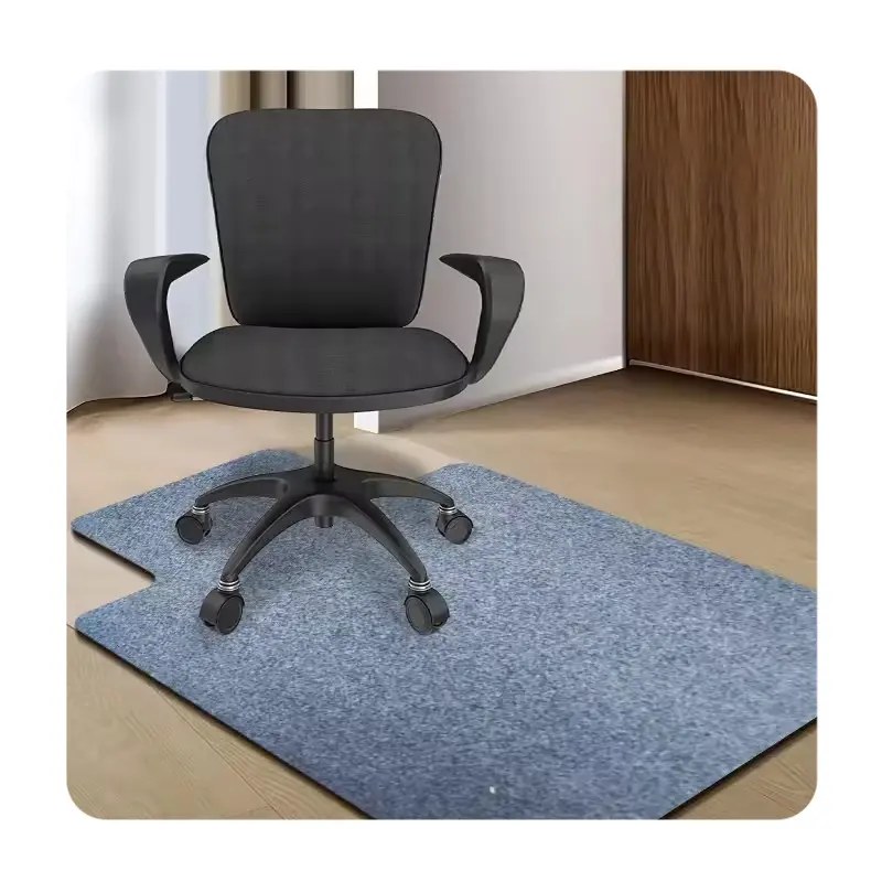 Magic Carpet Kingdom Camping Fishing Folding Anti Slip PVC Washable Prayer Office Chair Plastic Floor Mat
