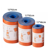 Plaque de rouleau fixe de premiers soins pour l'extérieur Attelle en plâtre polymère Attelle en plastique pour doigt poignet jambe Attelle de fracture fixe