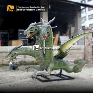 تنين آلي جديد من Z MY DINO، وحش ثلاثي الرؤوس بأجنحة - Product Image 3