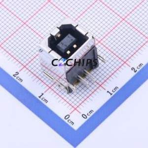 61729-1010BLF USB Connector Bent Lead Through Hole Connector Type-B USB 2.0 Female Right Angle Insert - Product Image 1