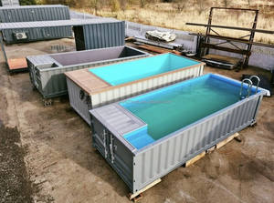 <span class=keywords><strong>Piscine</strong></span> préfabriquée de haute qualité en conteneur maritime de 20 pieds ou 40 pieds, prix d'usine, personnalisable, avec salle de bain - Product Image 2