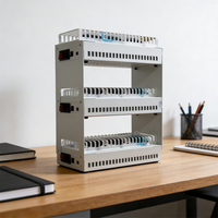 Hub USB 20 ports pour boîtier de carte mère de téléphone portable avec contrôle de synchronisation par lots Noir & Blanc