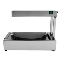 Pemanas Kentang Goreng dengan Lampu Pemanas Listrik Komersial Stainless Steel Peralatan Dapur Restoran