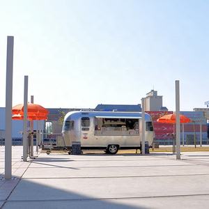Custom Mobile Kitchen Pizza <strong>Fast</strong> <strong>Food</strong> <strong>Trailer</strong> with Full Kitchen Candy &amp; Chips Snack Machines for Outdoor Street Vending - Product Image 4