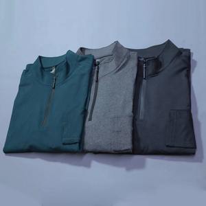 Fábrica de China, camisa y pantalones cortos de manga larga blancos de moda Popular, dos pasteles para deportes de equipo, ropa deportiva que absorbe la humedad - Product Image 5