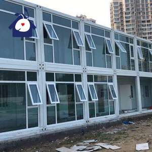 ตู้คอนเทนเนอร์20FT แบบพกพาอาคารสำนักงานบ้านเคลื่อนที่บ้านพับได้วัสดุเหล็กภาชนะเคลื่อนที่บ้านสำนักงาน - Product Image 2